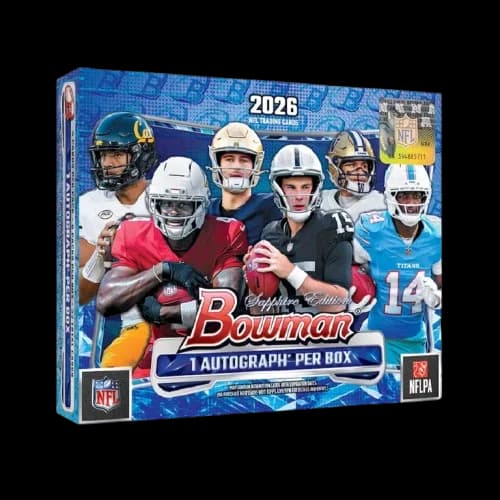 2026 Bowman Football Sapphire Edition hobby box
