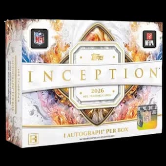 2026 Topps Inception Football hobby box