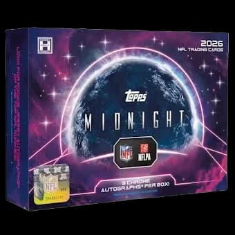 2026 Topps Midnight Football hobby box