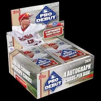 2026 Topps Pro Debut Baseball hobby box
